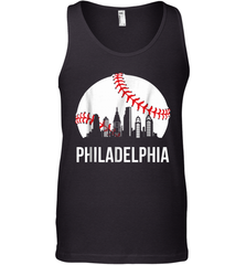 Philadelphia Downtown Baseball Philly Skyline Tank Top - giftteeshirt4u