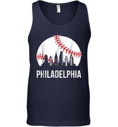 Philadelphia Downtown Baseball Philly Skyline Tank Top - giftteeshirt4u