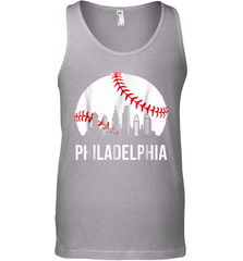 Philadelphia Downtown Baseball Philly Skyline Tank Top - giftteeshirt4u