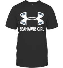 Seattle Seahawks Girl Under Armour Football T-Shirt - giftteeshirt4u