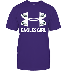 Philadelphia Eagles Girl Under Armour Football T-Shirt - giftteeshirt4u