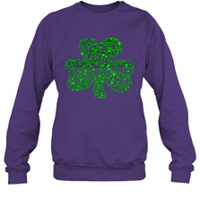 Rish Shamrock St Patrick's Day Glitter Green Lucky Charm Women Sweatshirt - giftteeshirt4u