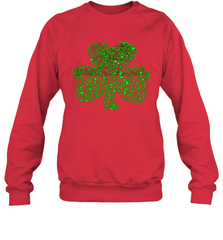 Rish Shamrock St Patrick's Day Glitter Green Lucky Charm Women Sweatshirt - giftteeshirt4u