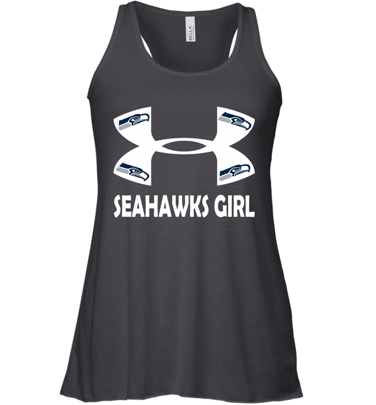 Seattle Seahawks Girl Under Armour Football Tank - giftteeshirt4u