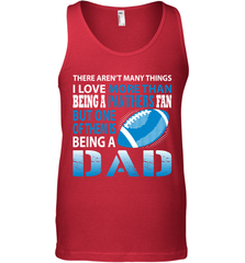 I Love More Than Being A Carolina Panthers Fan Being A Dad Football Tank Top - giftteeshirt4u