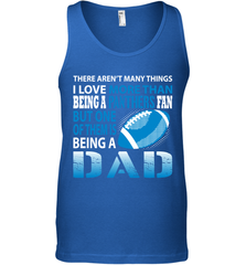 I Love More Than Being A Carolina Panthers Fan Being A Dad Football Tank Top - giftteeshirt4u