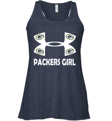 Green Bay Packers Girl Under Armour Football Tank - giftteeshirt4u