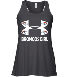 Denver Broncos Girl Under Armour Football Tank - giftteeshirt4u