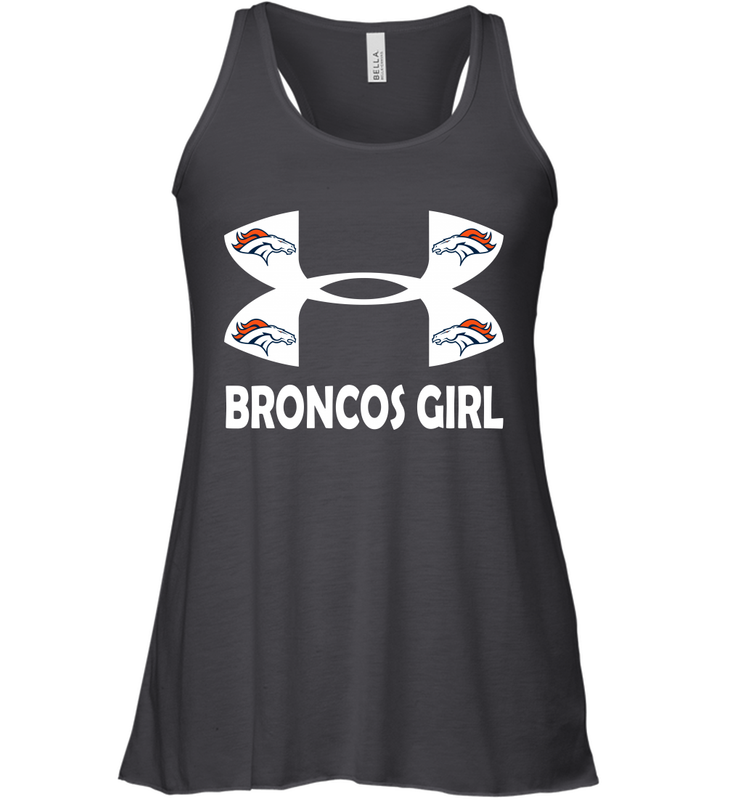 Denver Broncos Girl Under Armour Football Tank - giftteeshirt4u