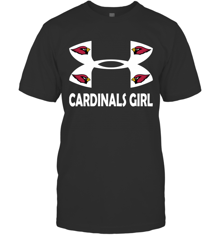 Arizona Cardinals Girl Under Armour Football T-Shirt - giftteeshirt4u