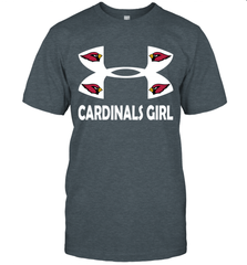 Arizona Cardinals Girl Under Armour Football T-Shirt - giftteeshirt4u
