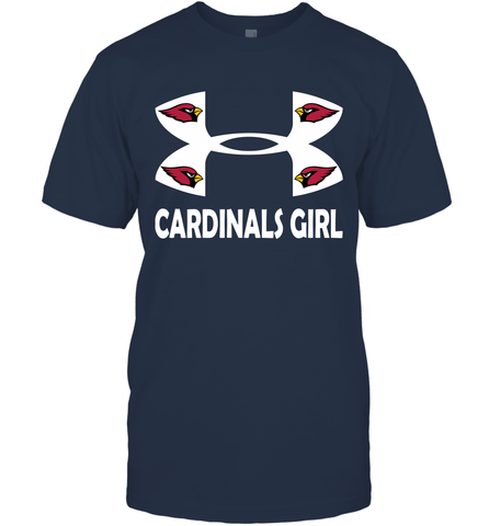 Arizona Cardinals Girl Under Armour Football T-Shirt - giftteeshirt4u
