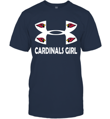 Arizona Cardinals Girl Under Armour Football T-Shirt - giftteeshirt4u