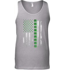 St Patrick's Day IRISH AMERICAN FLAG Tank Top - giftteeshirt4u