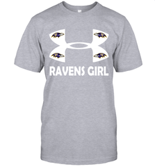 Baltimore Ravens Girl Under Armour Football T-Shirt - giftteeshirt4u