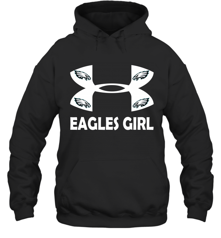 Philadelphia Eagles Girl Under Armour Football Hoodies - giftteeshirt4u
