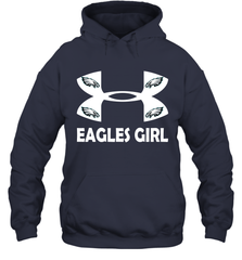 Philadelphia Eagles Girl Under Armour Football Hoodies - giftteeshirt4u