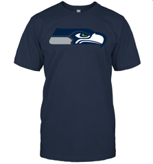 Gift Shirt Logo For Fan Rugby Team Seattle Seahawks T-Shirt - giftteeshirt4u