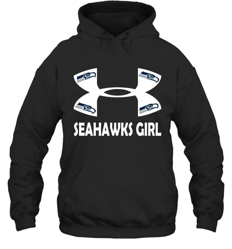 Seattle Seahawks Girl Under Armour Football Hoodies - giftteeshirt4u