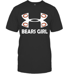 Chicago Bears Girl Under Armour Football T-Shirt - giftteeshirt4u