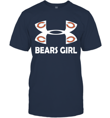 Chicago Bears Girl Under Armour Football T-Shirt - giftteeshirt4u