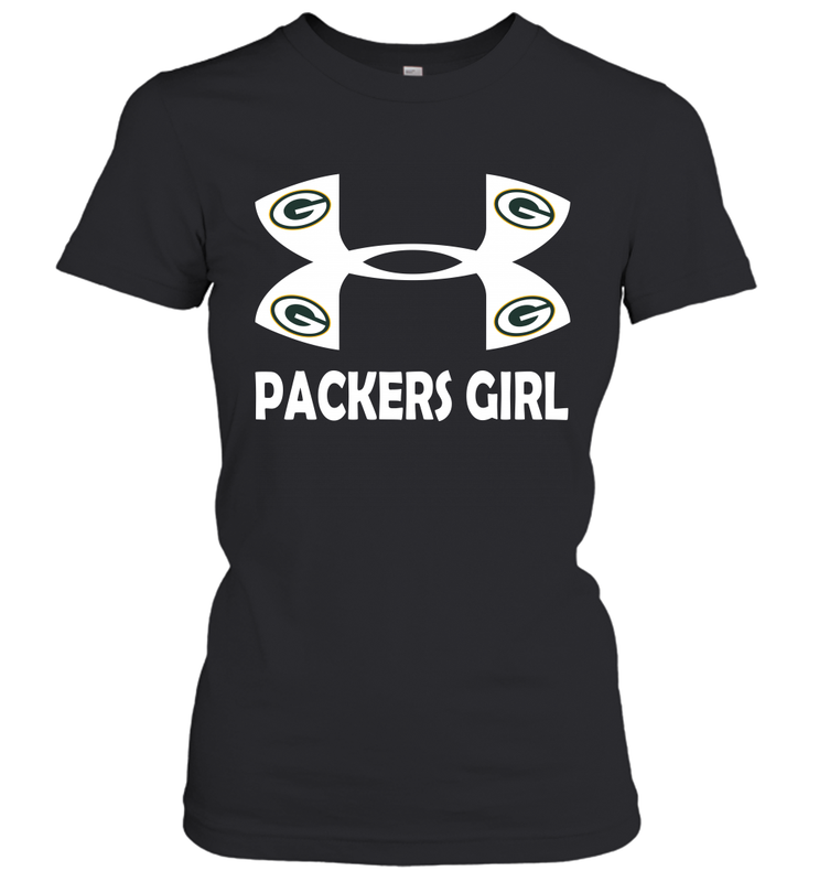Green Bay Packers Girl Under Armour Football Short Sleeve - giftteeshirt4u
