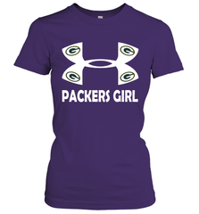 Green Bay Packers Girl Under Armour Football Short Sleeve - giftteeshirt4u