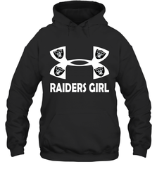 Oakland Raiders Girl Under Armour Football Hoodies - giftteeshirt4u