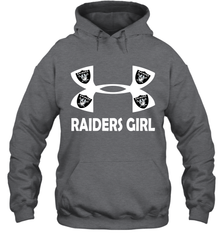 Oakland Raiders Girl Under Armour Football Hoodies - giftteeshirt4u