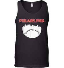 Vintage Fan Philadelphia PA Cityscape Baseball Retro  Tank Top - giftteeshirt4u