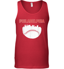 Vintage Fan Philadelphia PA Cityscape Baseball Retro  Tank Top - giftteeshirt4u