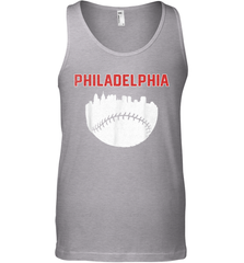 Vintage Fan Philadelphia PA Cityscape Baseball Retro  Tank Top - giftteeshirt4u