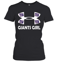 New York Giants Girl Under Armour Football Short Sleeve - giftteeshirt4u