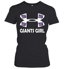 New York Giants Girl Under Armour Football Short Sleeve - giftteeshirt4u