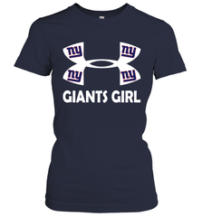 New York Giants Girl Under Armour Football Short Sleeve - giftteeshirt4u