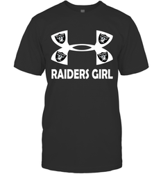 Oakland Raiders Girl Under Armour Football T-Shirt - giftteeshirt4u