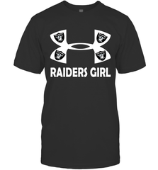 Oakland Raiders Girl Under Armour Football T-Shirt - giftteeshirt4u