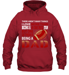 I Love More Than Being A San Francisco 49ers Fan Being A Dad Football Hoodie - giftteeshirt4u