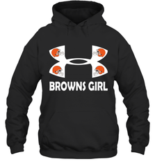 Cleveland Browns Girl Under Armour Football Hoodies - giftteeshirt4u