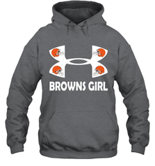 Cleveland Browns Girl Under Armour Football Hoodies - giftteeshirt4u