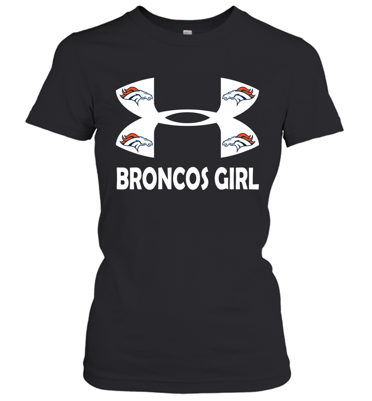 Denver Broncos Girl Under Armour Football Short Sleeve - giftteeshirt4u