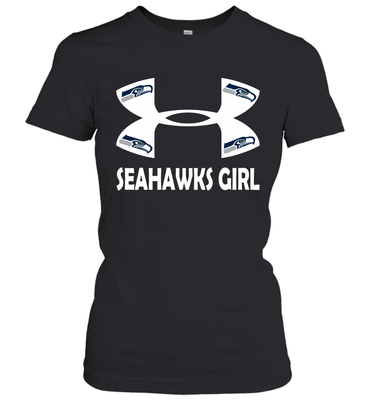 Seattle Seahawks Girl Under Armour Football Short Sleeve - giftteeshirt4u