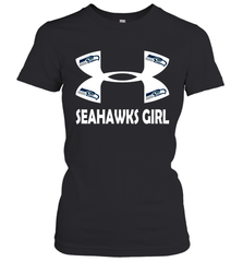 Seattle Seahawks Girl Under Armour Football Short Sleeve - giftteeshirt4u