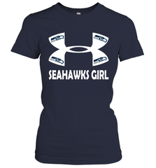 Seattle Seahawks Girl Under Armour Football Short Sleeve - giftteeshirt4u