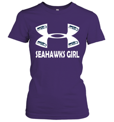 Seattle Seahawks Girl Under Armour Football Short Sleeve - giftteeshirt4u
