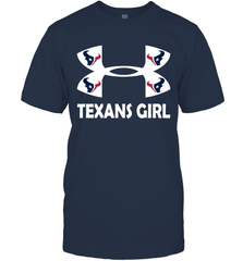 Houston Texans Girl Under Armour Football T-Shirt - giftteeshirt4u