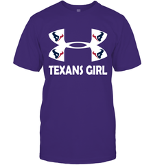 Houston Texans Girl Under Armour Football T-Shirt - giftteeshirt4u