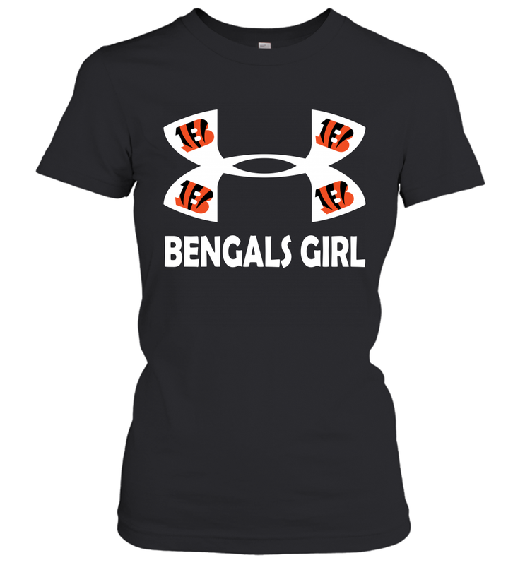 Cincinnati Bengals Girl Under Armour Football Short Sleeve - giftteeshirt4u