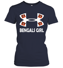 Cincinnati Bengals Girl Under Armour Football Short Sleeve - giftteeshirt4u