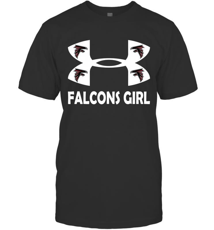Atlanta Falcons Girl Under Armour Football T-Shirt - giftteeshirt4u